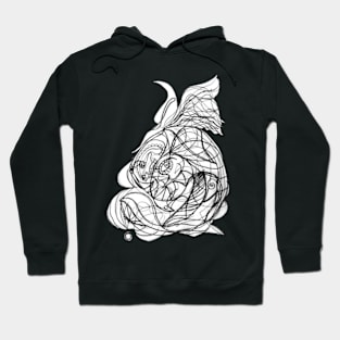 Fish and bird Hoodie